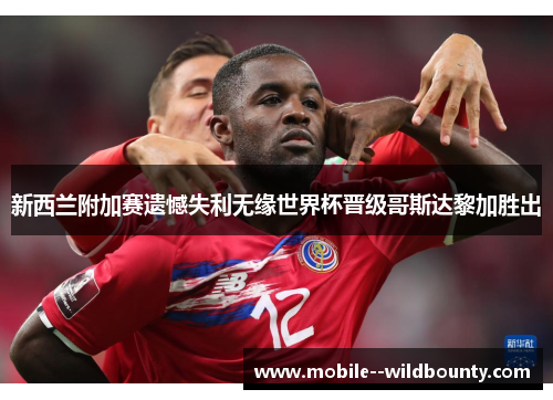 新西兰附加赛遗憾失利无缘世界杯晋级哥斯达黎加胜出